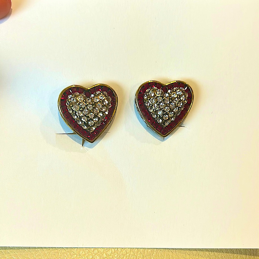 Heidi Daus Heartbreaker Clip on Earrings